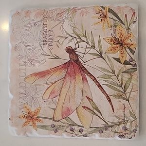 Dragonfly Wild Lily Coaster